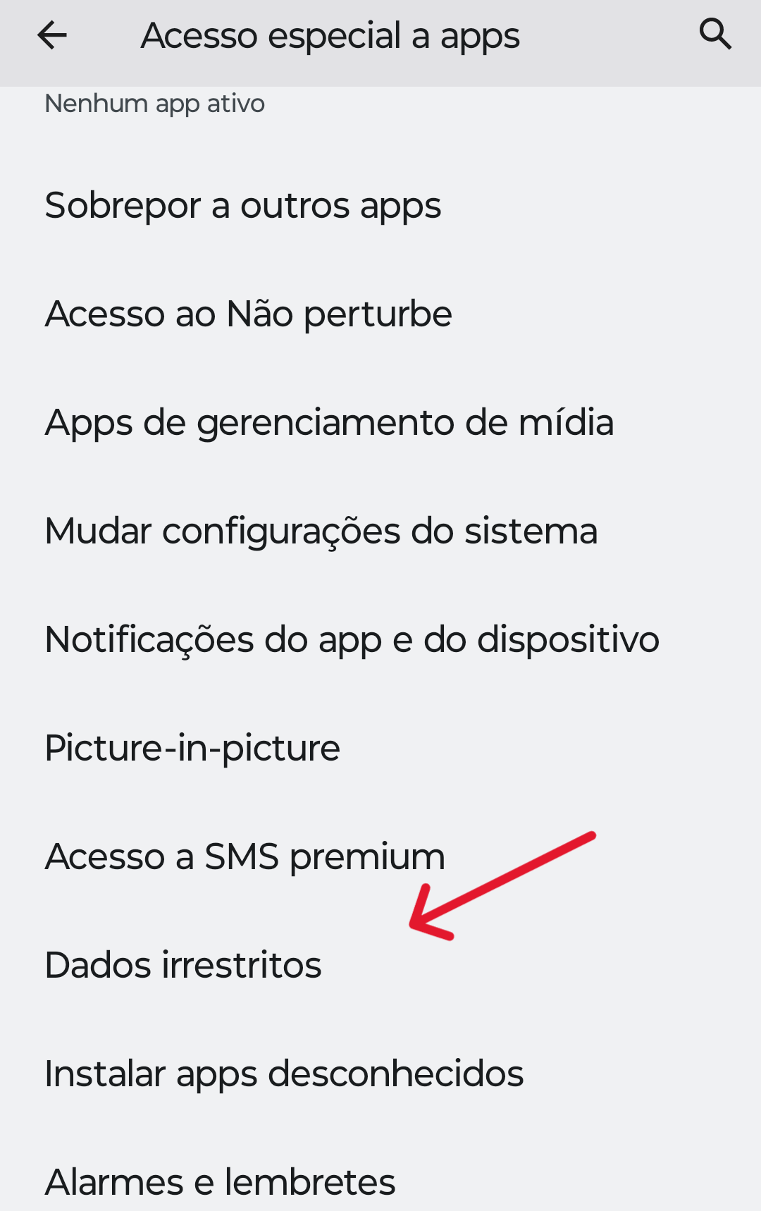 selecione a opção dados irrestritos.png